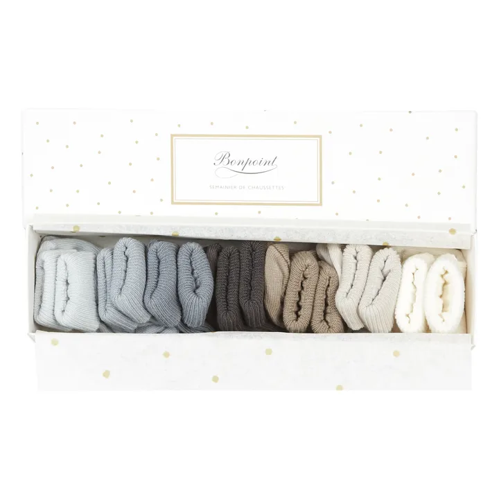 Bonpoint - Bonpoint - Semainier Chaussettes
