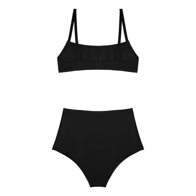 Undici Two-piece Swimsuit  | Black