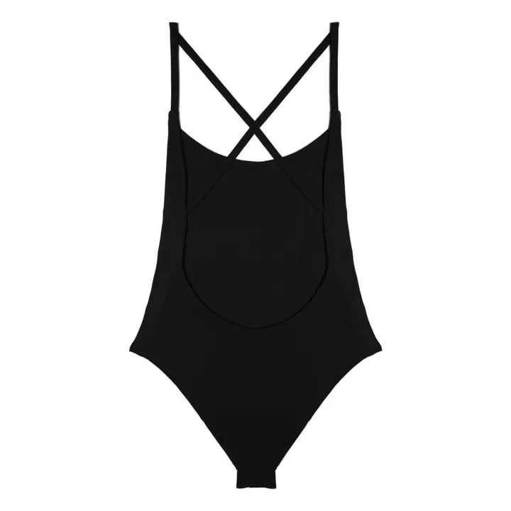 Maillot Une Pièce Uno | Noir- Image produit n°5