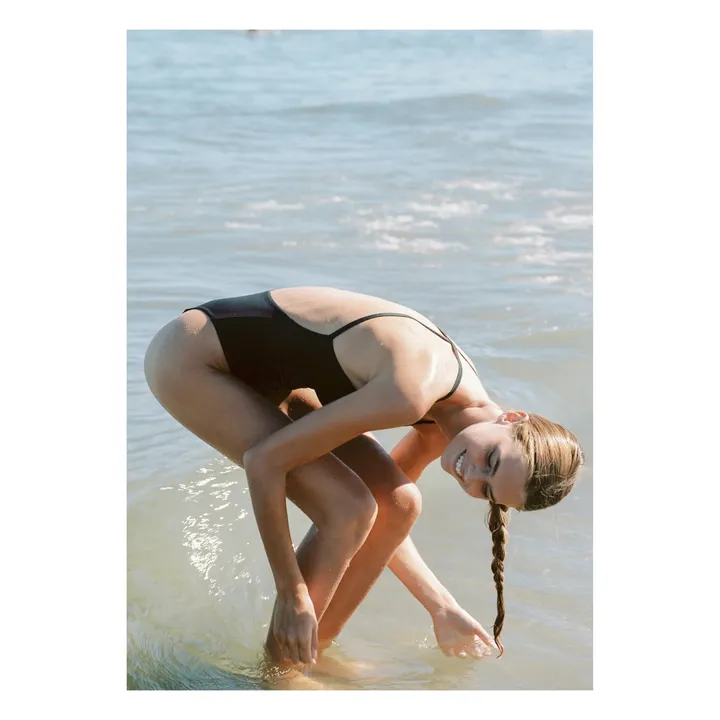 Maillot Une Pièce Uno | Noir- Image produit n°2