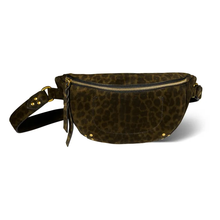 Gürteltasche Lino Leopard | Khaki-braun- Produktbild Nr. 0
