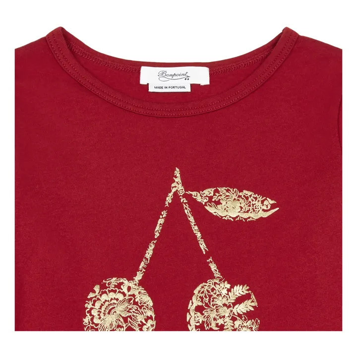T-Shirt Cerises | Rouge- Image produit n°1