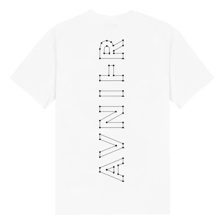 T-Shirt Synth aus Bio-Baumwolle | Weiß- Produktbild Nr. 2