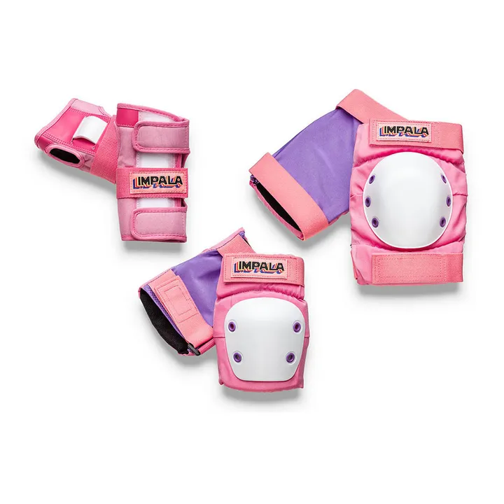 Schutzausrüstung für Rollerskates - 3er-Set | Rosa- Produktbild Nr. 0