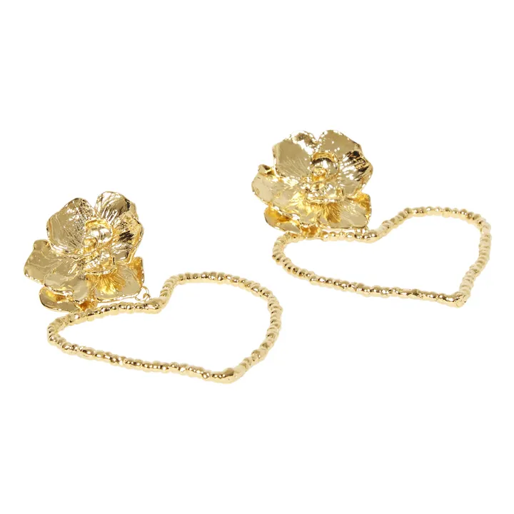 Terezina Earrings | Gold- Product image n°4