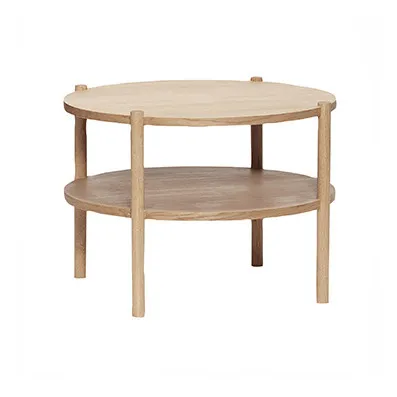 Hübsch Oak Fsc Round Coffee Table