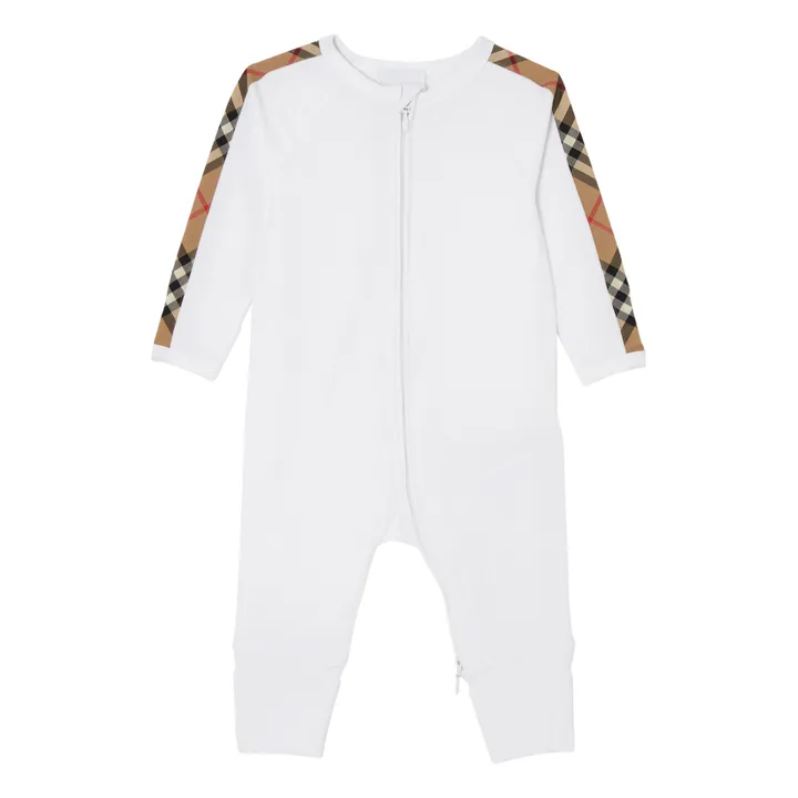 Playsuit Pyjama Set  | White- Product image n°1