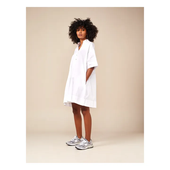 Atelier Shirt Dress - Women's Collection  | White- Product image n°4
