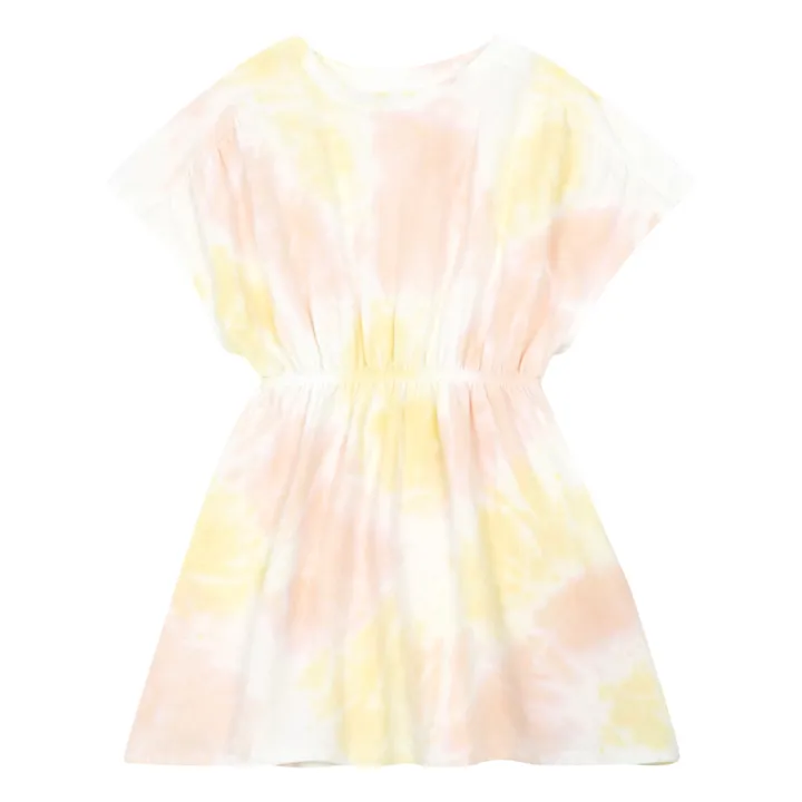 Organic Cotton Tie-dye Dress | Pink- Product image n°0