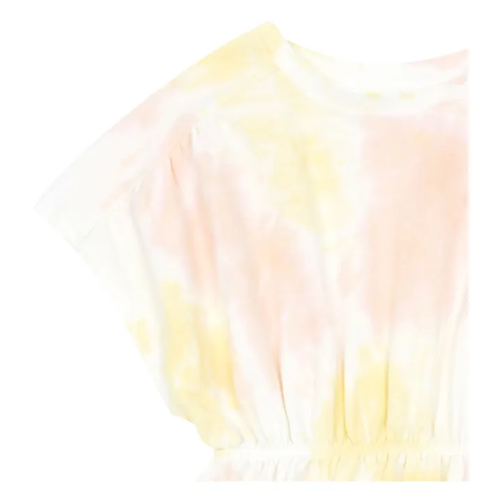 Organic Cotton Tie-dye Dress | Pink- Product image n°1