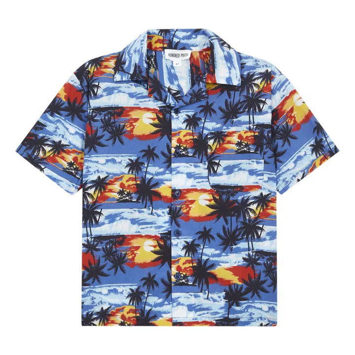 Camicia Hawaienne | Blu- Immagine del prodotto n°0