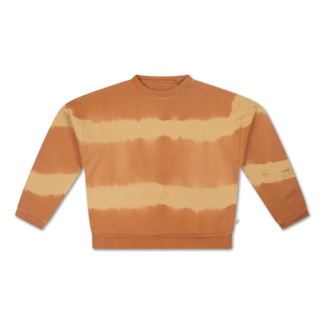 Suéter Tye & Dye algodón orgánico | Naranja