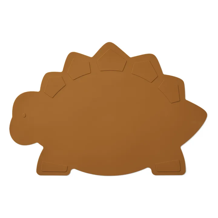 Tracy Dino Silicone Placemat  | Mustard- Product image n°0