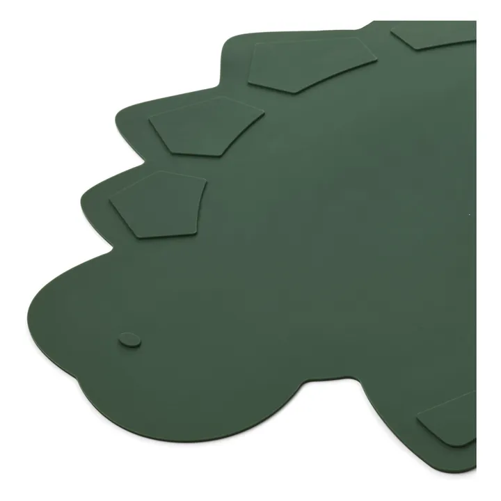 Tracy Dino Silicone Placemat  | Dark green- Product image n°1