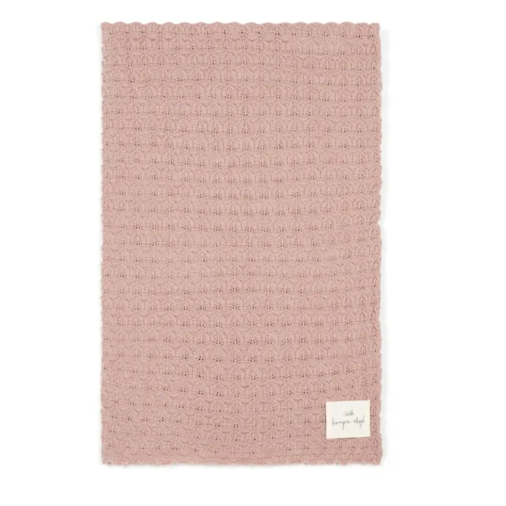 Decke aus Wolle | Blush- Produktbild Nr. 0