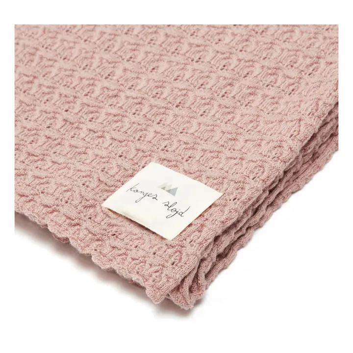 Decke aus Wolle | Blush- Produktbild Nr. 1