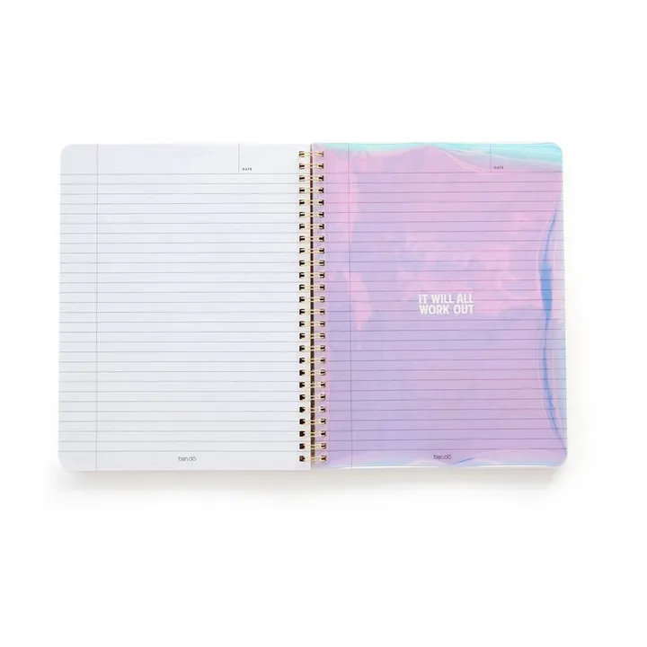 Pearlescent Notebook | Pink- Product image n°1