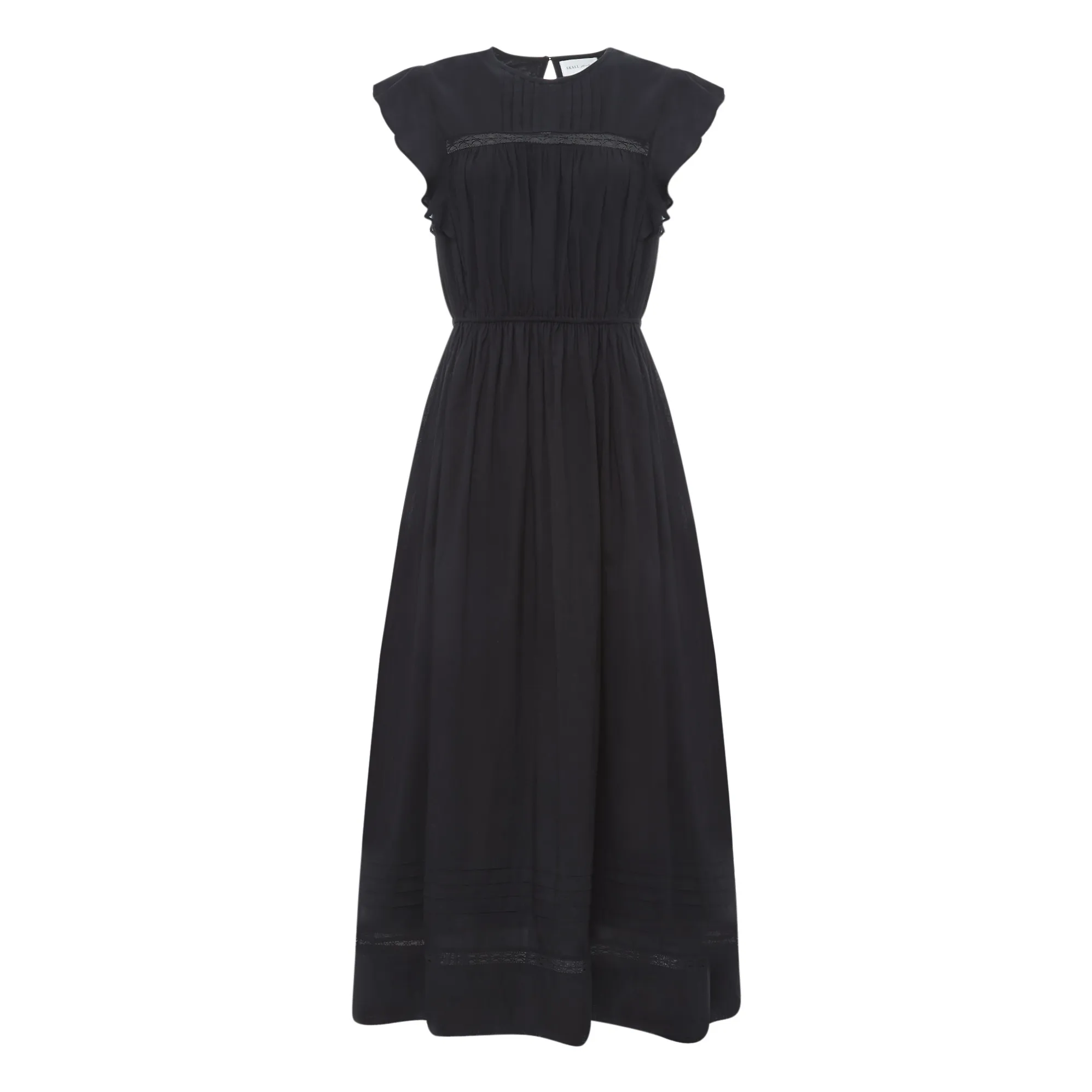 white christmas dresses Velvet by Graham & Spencer Avery Silk Cotton Voile Dress main image 1