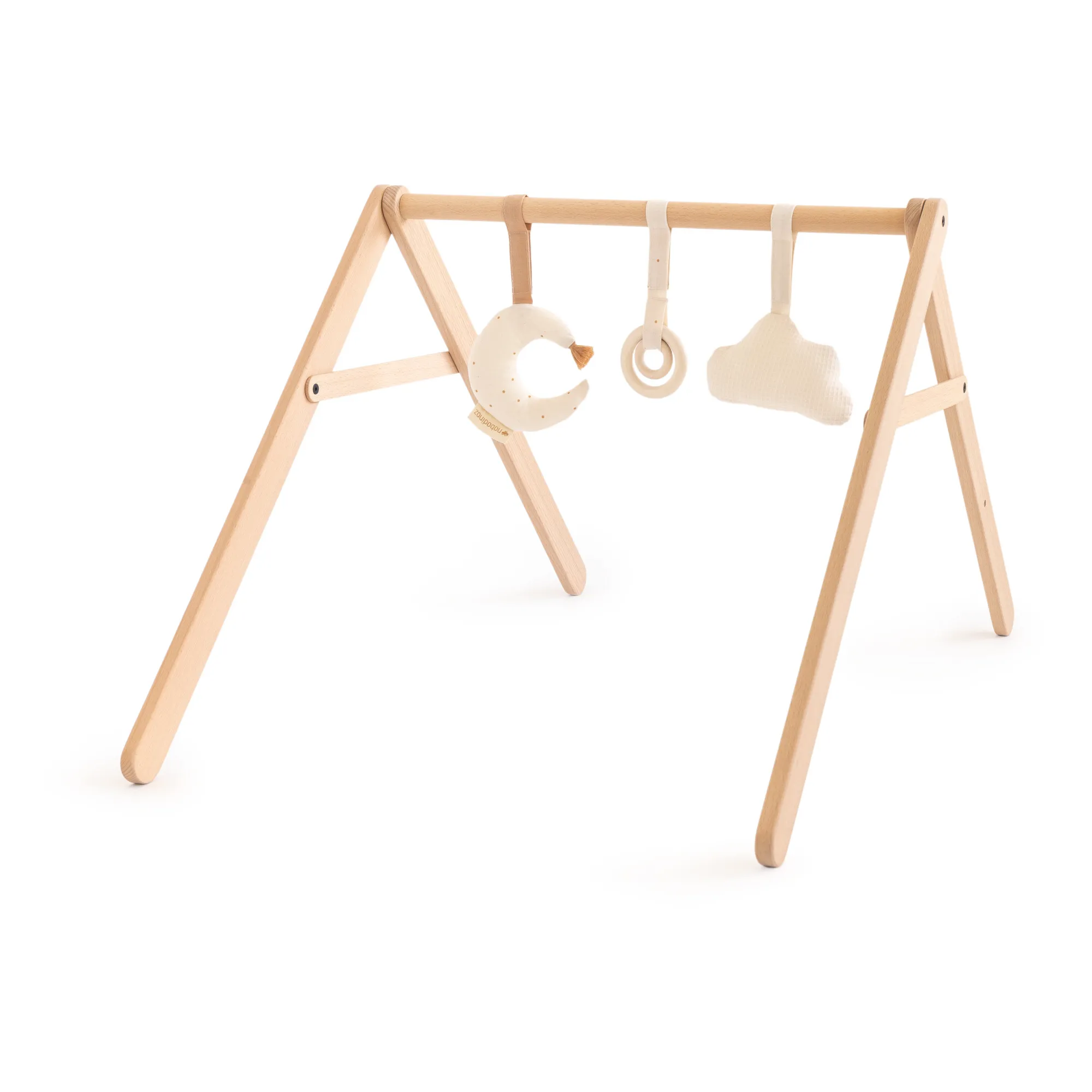 Nobodinoz - Arche d'éveil en bois et ses jouets (Nobodinoz) - Image 1