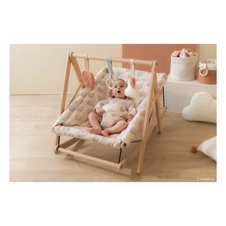 Arca del risveglio neonato in legno e i suoi giochi- Immagine del prodotto n°1