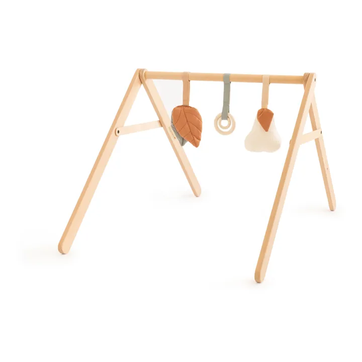 Arca del risveglio neonato in legno e i suoi giochi- Immagine del prodotto n°0