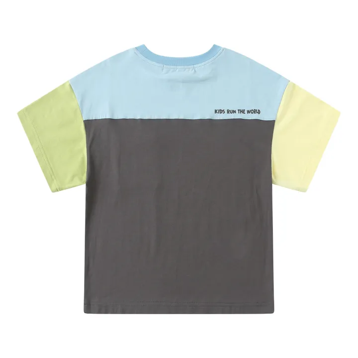 T-Shirt Contrast-Color | Schwarz- Produktbild Nr. 1