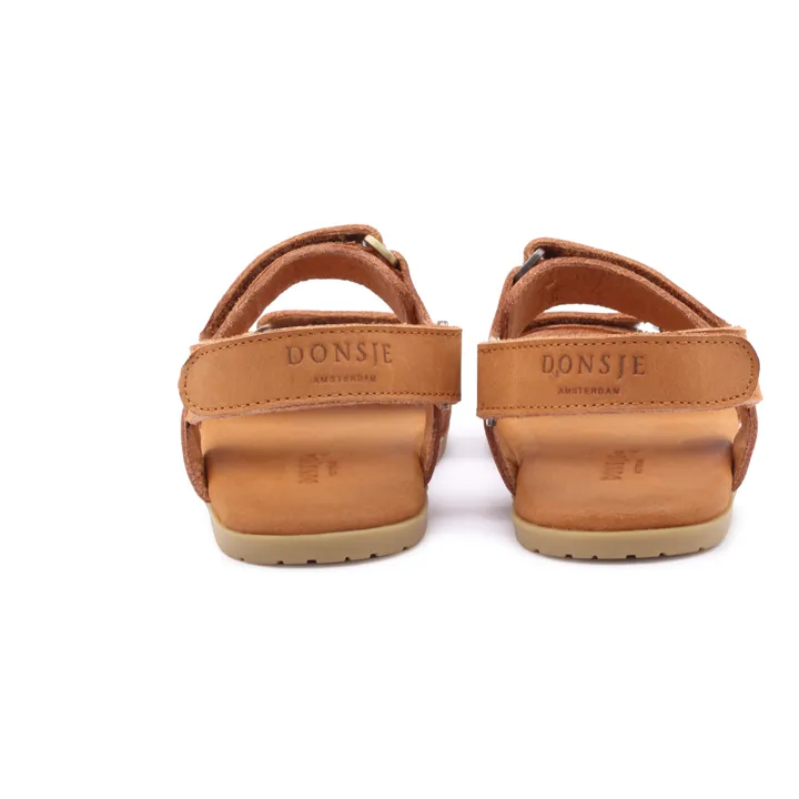 Sandalen Topo aus Leder | Karamel- Produktbild Nr. 3