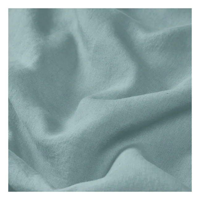 Washed Linen Cushion Cover | Sky blue