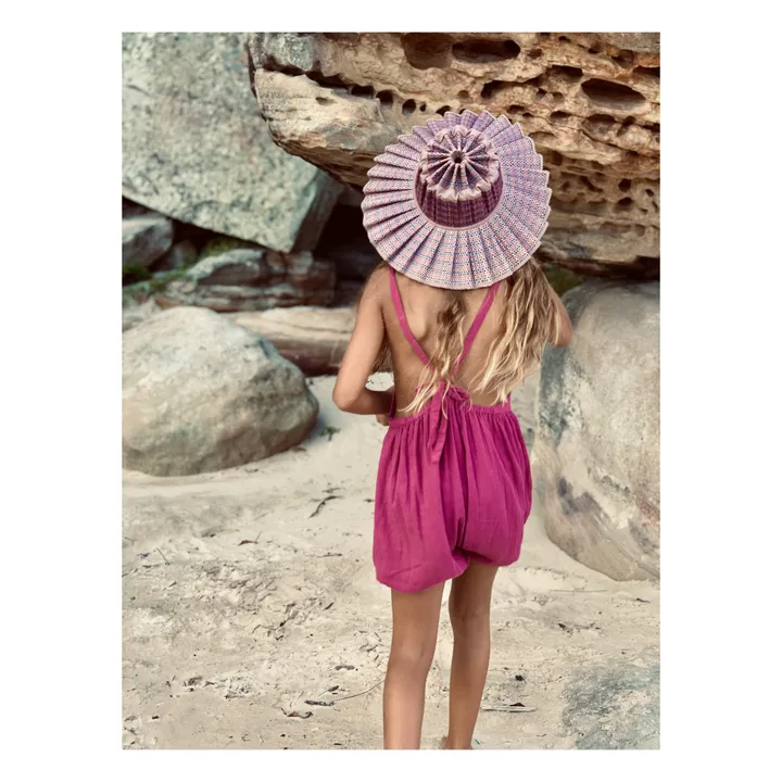 Cappello Capri Wax Flower - Collezione Donna  | Rosso- Immagine del prodotto n°1