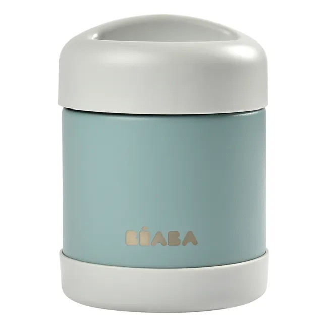 Insulated Stainless Steel Food Storage Container - 300 ml | Green