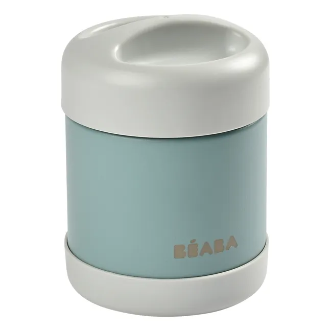 Insulated Stainless Steel Food Storage Container - 300 ml | Green
