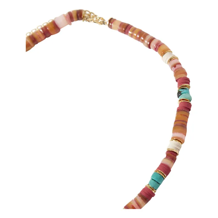 Vadodara Necklace  | Pink- Product image n°1
