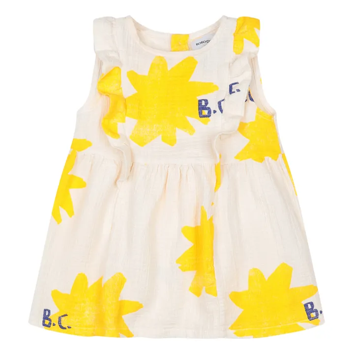Kleid aus Bio-Baumwolle Sonne | Seidenfarben- Produktbild Nr. 0
