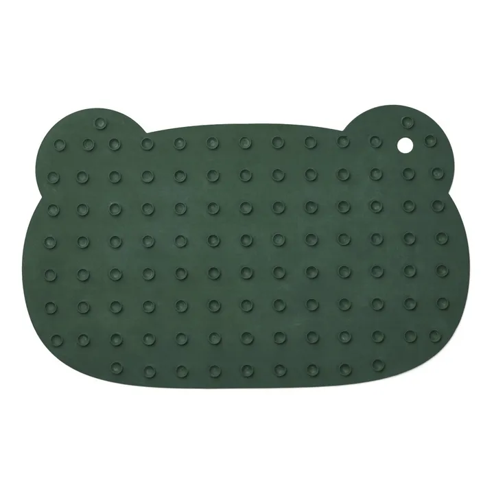 Alfombrilla de baño antideslizante de caucho natural Sailor | Verde Oscuro- Imagen del producto n°1