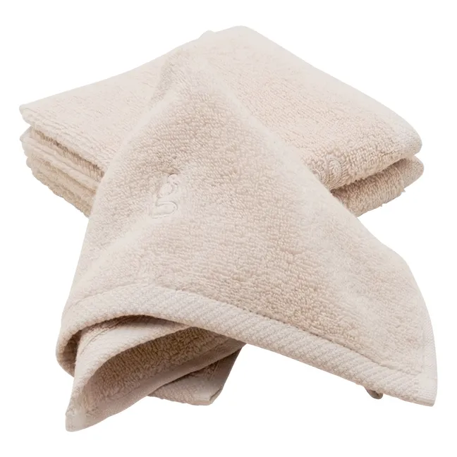 Asciugamani per gli invitati - Set da 3 | Sabbia