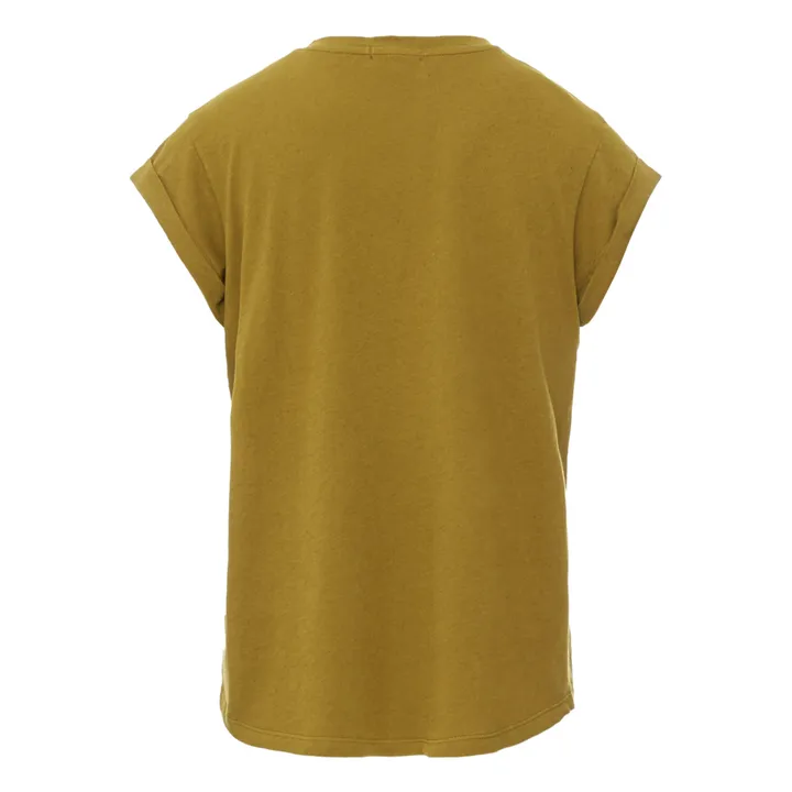 Camiseta Valentin algodón y lino | Bronce- Imagen del producto n°3