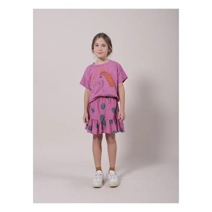 T-Shirt in cotone bio Cheval | Rosa- Immagine del prodotto n°3