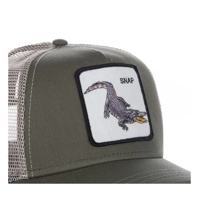 Crocodile Cap  | Green