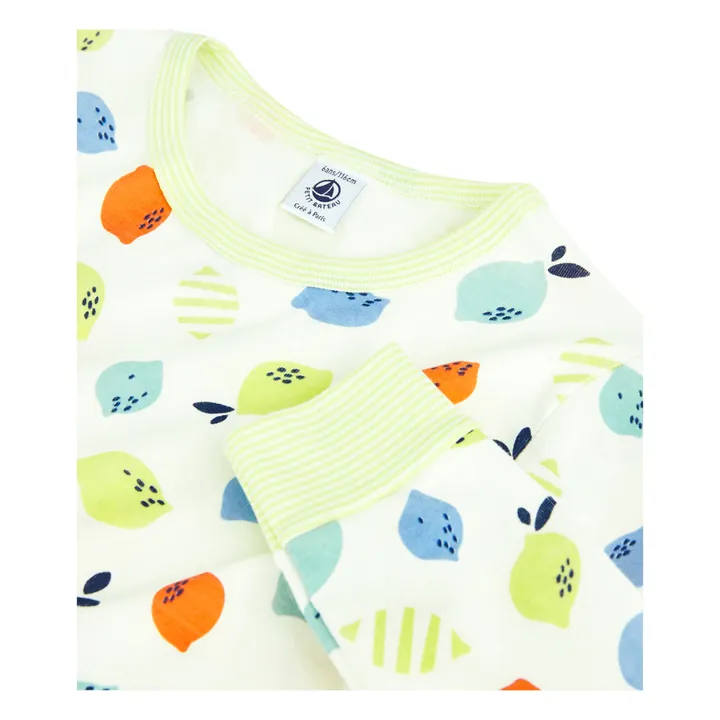 Pyjama Mastic Coton Bio | Blanc- Image produit n°1