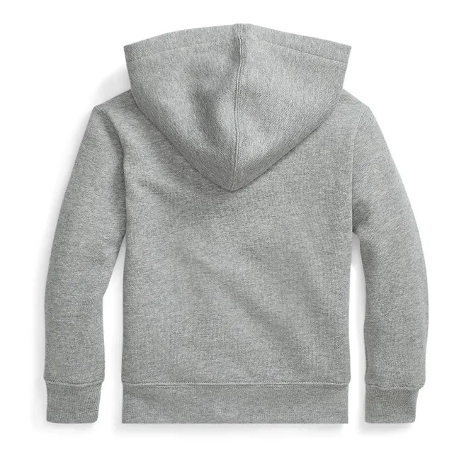 Sweatshirt mit Kapuze  | Grau