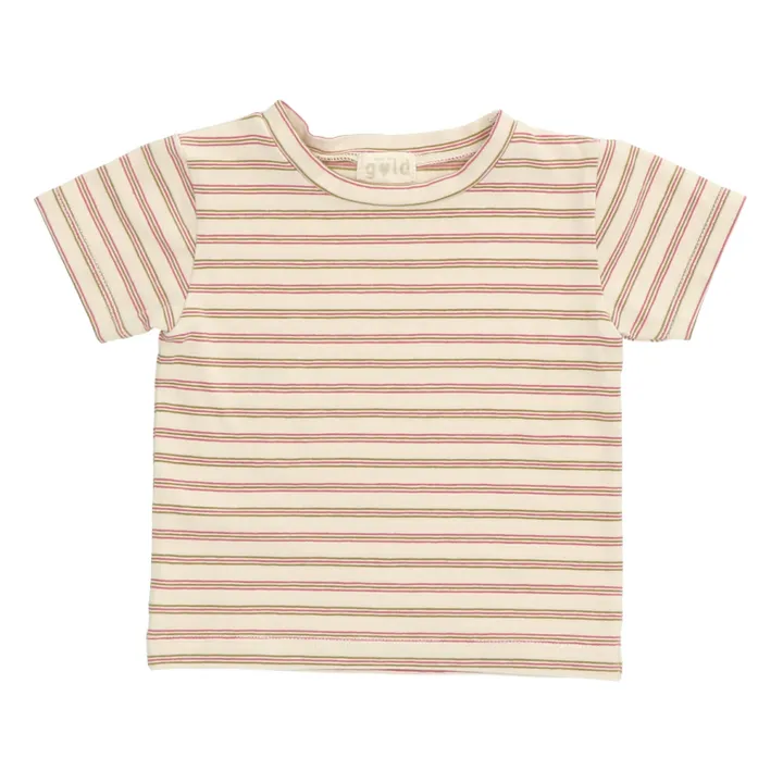 Tyfo Organic Cotton T-Shirt  | Pale pink- Product image n°0