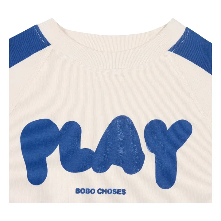 Sweatshirt Play aus Bio-Baumwolle - Damenkollektion  | Blau- Produktbild Nr. 5