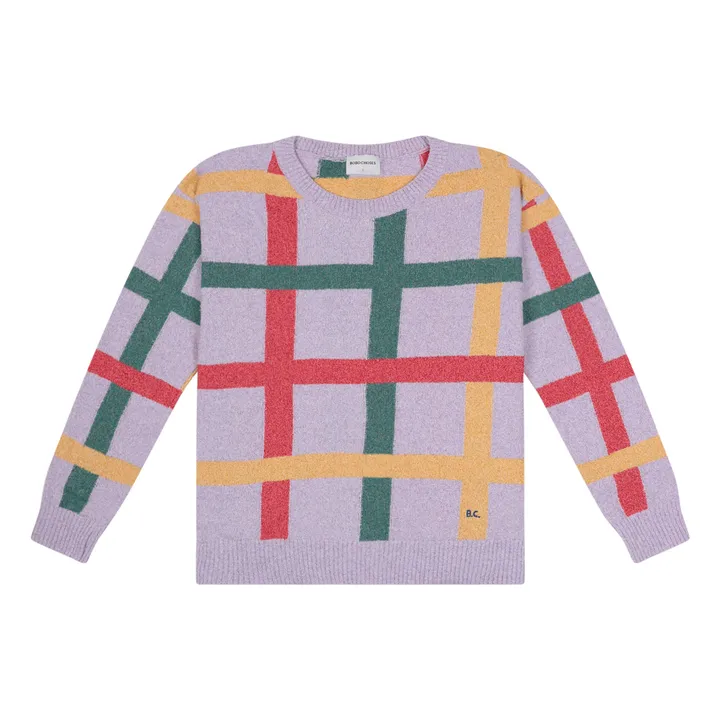 Suéter Multicolor Printed Check - Colección Mujer  | Parma- Imagen del producto n°0