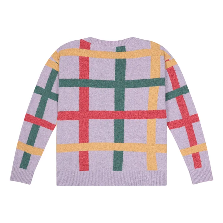 Suéter Multicolor Printed Check - Colección Mujer  | Parma- Imagen del producto n°4
