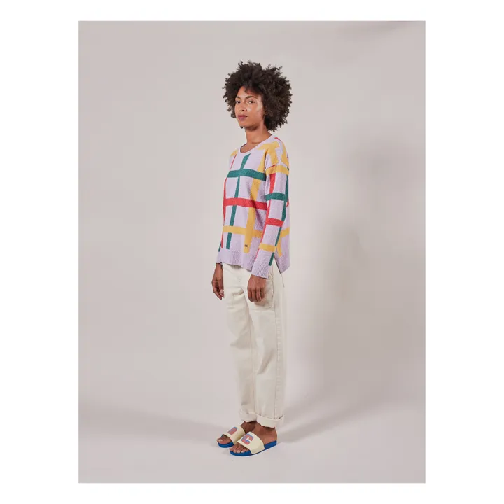 Suéter Multicolor Printed Check - Colección Mujer  | Parma- Imagen del producto n°2