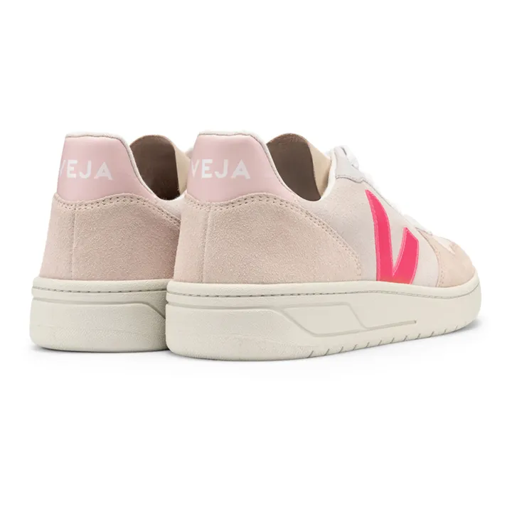 Veja Suede V-10 Sneakers Women's Collection Fluorescent