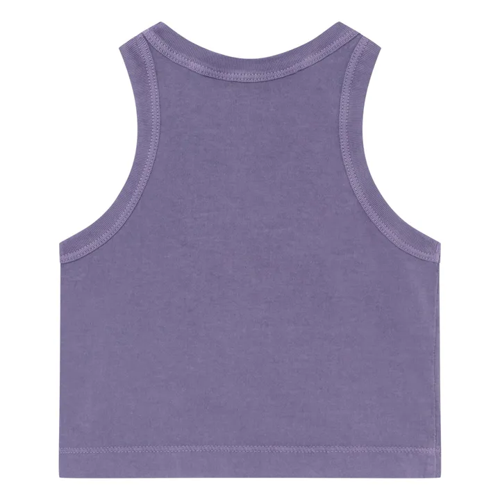 Frog Floral Tank Top  | Purple- Product image n°1
