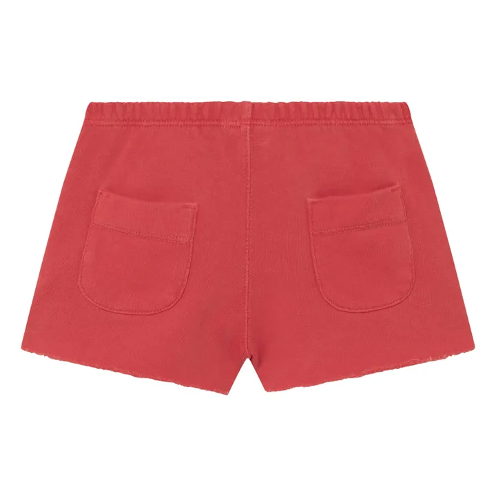 Jersey Hedgehog Shorts  | Red- Product image n°3