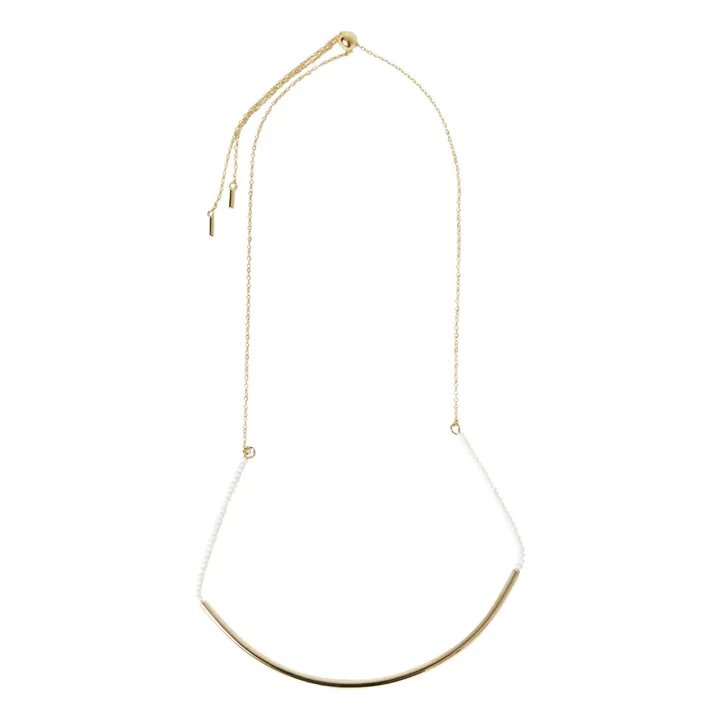 Halskette Shanga | Weiß- Produktbild Nr. 0