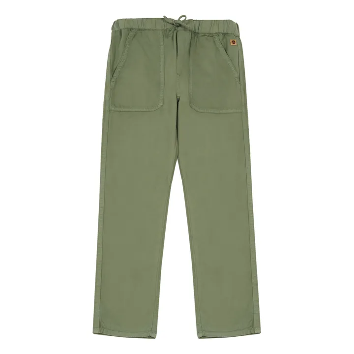 Pantalon Confort Goldfield | Vert kaki- Image produit n°0